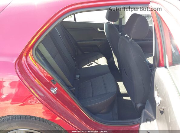 3KPA25AD2ME377181 2021 KIA RIO 5-DOOR Red VIN կոդի պիտակի տեսք
