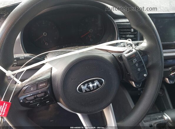 3KPA25AD4LE337585 2020 KIA RIO 5-DOOR Black Вид панелі приладів