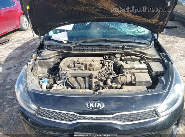 3KPA25AD4LE337585 2020 KIA RIO 5-DOOR Black Вид ззаду