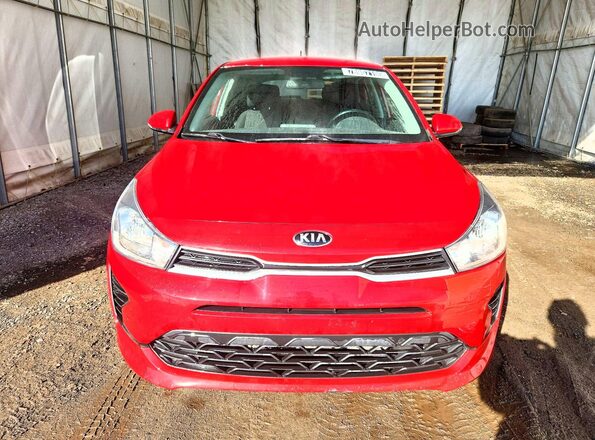 3KPA25AD5ME381225 2021 KIA RIO Red Front view