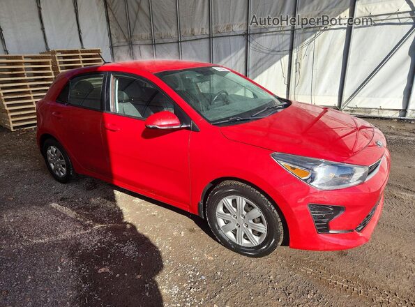 3KPA25AD5ME381225 2021 KIA RIO Red Front right