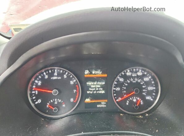3KPA25AD6PE550348 2023 KIA RIO Red 