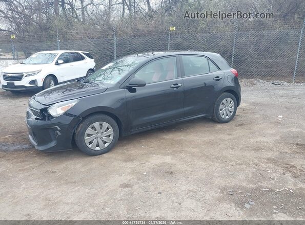 3KPA25AD8LE348167 2020 KIA RIO 5-DOOR Black Front left