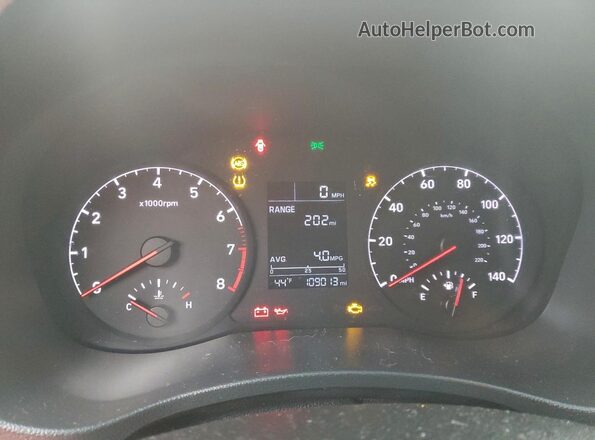 3KPC24A30KE042847 2019 HYUNDAI ACCENT Black 