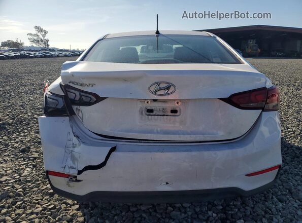 3KPC24A30KE071684 2019 HYUNDAI ACCENT White Вид ззаду