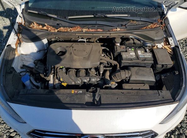 3KPC24A30KE071684 2019 HYUNDAI ACCENT White Вид задньої частини салону