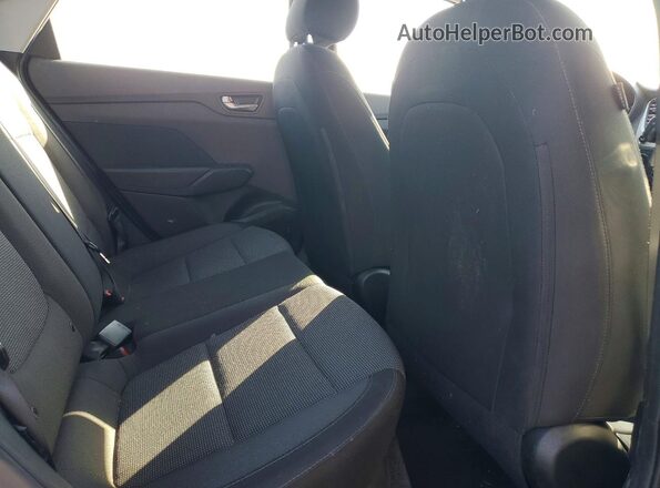3KPC24A30KE071684 2019 HYUNDAI ACCENT White Вид задніх сидінь