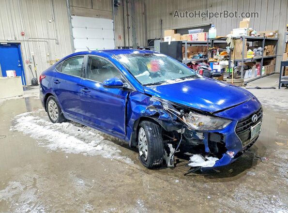 3KPC24A31JE035002 2018 HYUNDAI ACCENT Blue Front right
