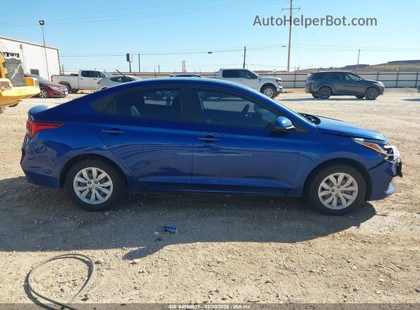 3KPC24A31KE057504 2019 HYUNDAI ACCENT Blue 