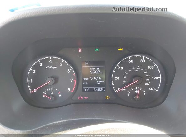 3KPC24A31KE068065 2019 HYUNDAI ACCENT Белый Вид задних сидений