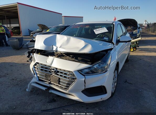3KPC24A31KE068065 2019 HYUNDAI ACCENT Белый Передняя левая четверть