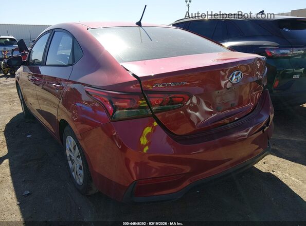 3KPC24A33KE056029 2019 HYUNDAI ACCENT Red Tył lewy