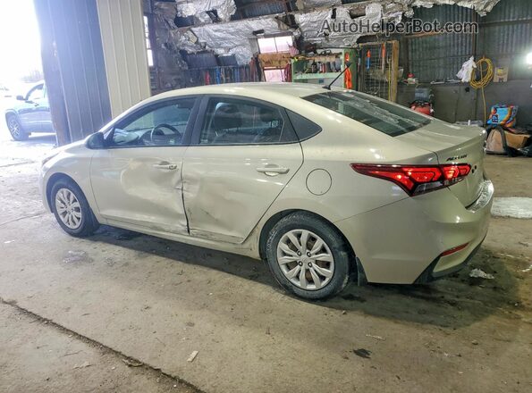 3KPC24A37JE034565 2018 HYUNDAI ACCENT Бежевый Задняя левая четверть