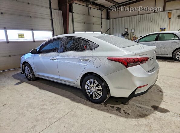 3KPC24A60ME144324 2021 HYUNDAI ACCENT Silver Հետևի ձախ