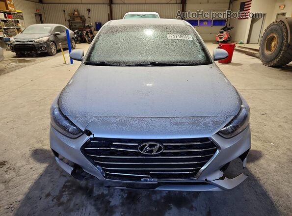 3KPC24A60ME144324 2021 HYUNDAI ACCENT Silver Դիմացի տեսք