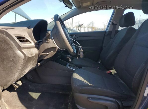 3KPC24A60ME144520 2021 HYUNDAI ACCENT Blue 