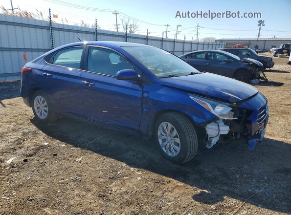 3KPC24A60ME144520 2021 HYUNDAI ACCENT Blue 