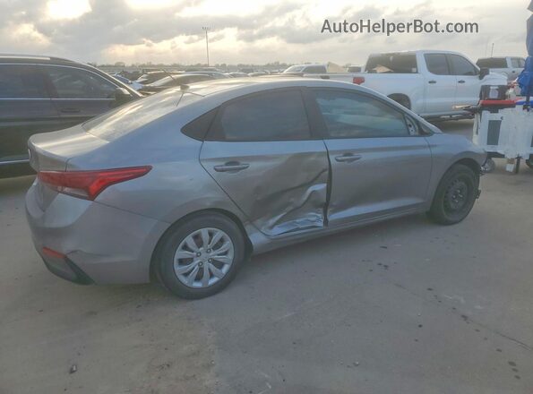 3KPC24A60ME145988 2021 HYUNDAI ACCENT Серебряный Задняя правая четверть