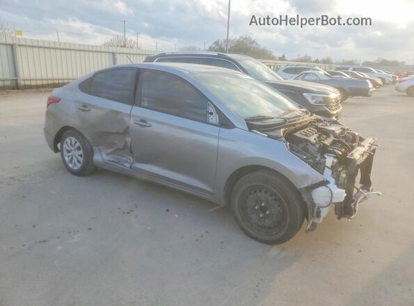 3KPC24A60ME145988 2021 HYUNDAI ACCENT Серебряный Передняя правая четверть