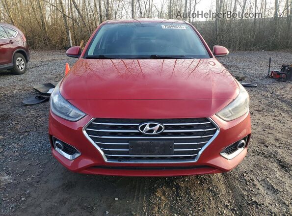 3KPC24A60NE172853 2022 HYUNDAI ACCENT Красный Вид спереди