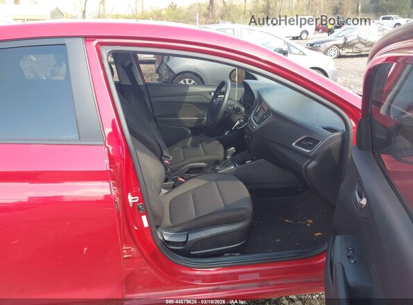 3KPC24A61ME129881 2021 HYUNDAI ACCENT Red წინა სალონის ხედი