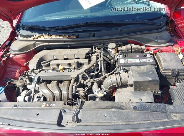 3KPC24A61ME129881 2021 HYUNDAI ACCENT Red უკანა ხედი