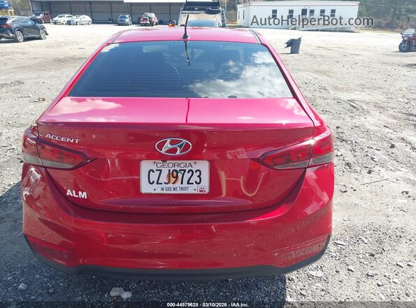 3KPC24A61ME129881 2021 HYUNDAI ACCENT Red 