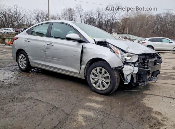 3KPC24A61ME132859 2021 HYUNDAI ACCENT Silver Front right