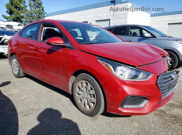 3KPC24A61ME148107 2021 HYUNDAI ACCENT Red წინა მარჯვენა