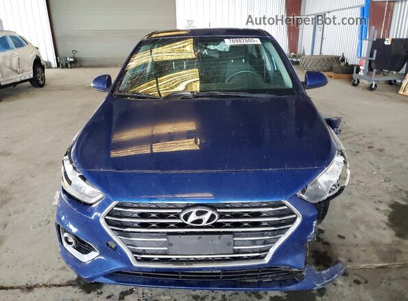 3KPC24A61ME153002 2021 HYUNDAI ACCENT Blue Widok z przodu