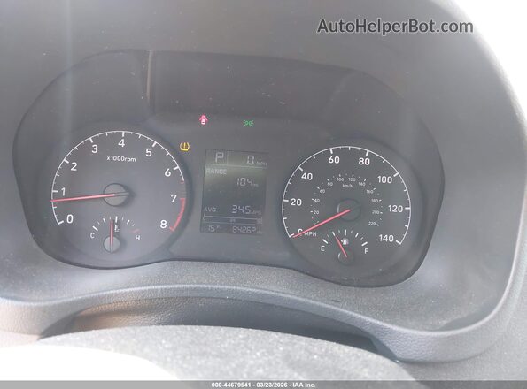 3KPC24A62LE106513 2020 HYUNDAI ACCENT Red Vista de los asientos traseros