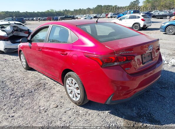 3KPC24A62LE106513 2020 HYUNDAI ACCENT Red Trasero izquierdo