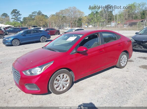 3KPC24A62LE106513 2020 HYUNDAI ACCENT Red Vista tres cuartos delantera izquierda