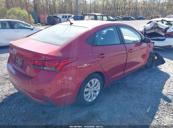 3KPC24A62LE106513 2020 HYUNDAI ACCENT Red Trasero derecho