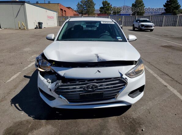 3KPC24A62ME134619 2021 HYUNDAI ACCENT White წინა ხედი