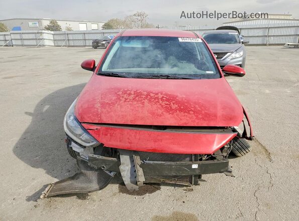 3KPC24A62ME147130 2021 HYUNDAI ACCENT Красный Вид спереди