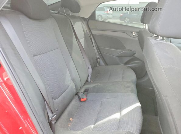 3KPC24A62ME147130 2021 HYUNDAI ACCENT Красный Вид задних сидений