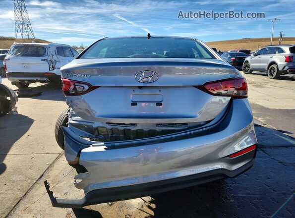 3KPC24A62ME149525 2021 HYUNDAI ACCENT Gray უკანა ხედი