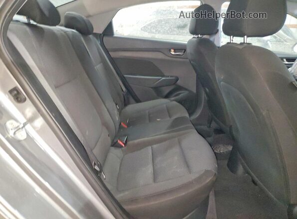 3KPC24A62ME149847 2021 HYUNDAI ACCENT Gray უკანა სავარძლების ხედი