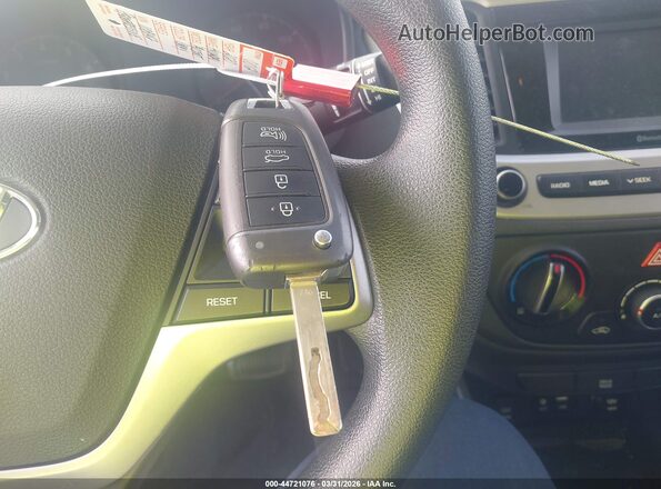3KPC24A63LE108142 2020 HYUNDAI ACCENT Gray Widok deski rozdzielczej