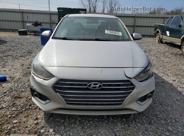 3KPC24A63ME133396 2021 HYUNDAI ACCENT Silver წინა ხედი
