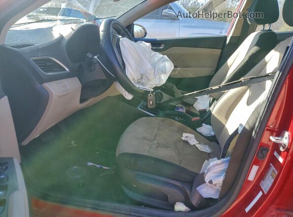 3KPC24A63ME145239 2021 HYUNDAI ACCENT Red 
