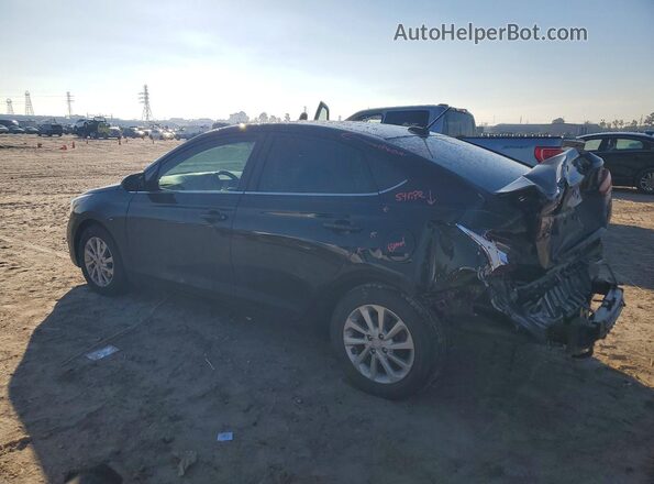3KPC24A63ME146522 2021 HYUNDAI ACCENT Black უკანა მარცხენა