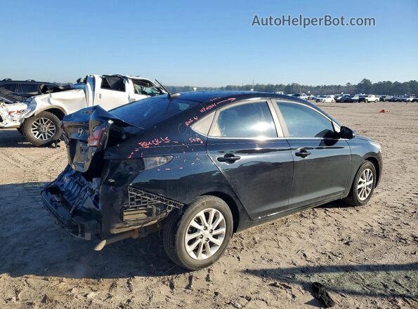 3KPC24A63ME146522 2021 HYUNDAI ACCENT Black უკანა მარჯვენა