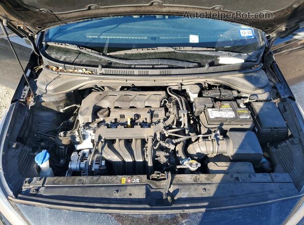 3KPC24A63ME146522 2021 HYUNDAI ACCENT Black უკანა სალონის ხედი