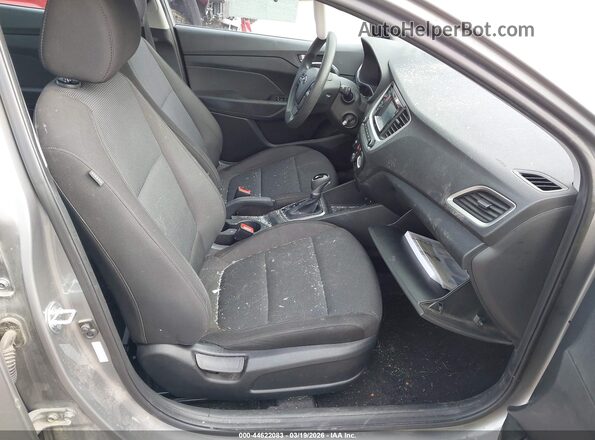 3KPC24A63NE164357 2022 HYUNDAI ACCENT Gray Front interior view
