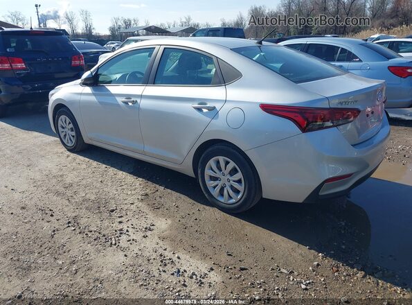 3KPC24A64ME143175 2021 HYUNDAI ACCENT Silver Задня ліва чверть