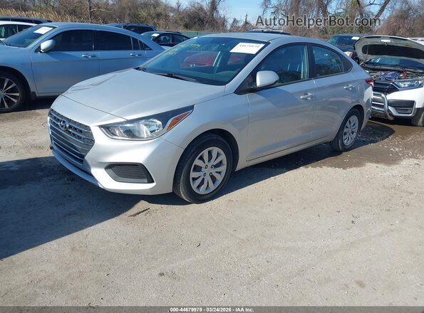 3KPC24A64ME143175 2021 HYUNDAI ACCENT Silver Передня ліва чверть