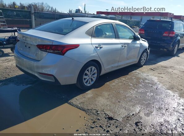 3KPC24A64ME143175 2021 HYUNDAI ACCENT Silver Задня права чверть