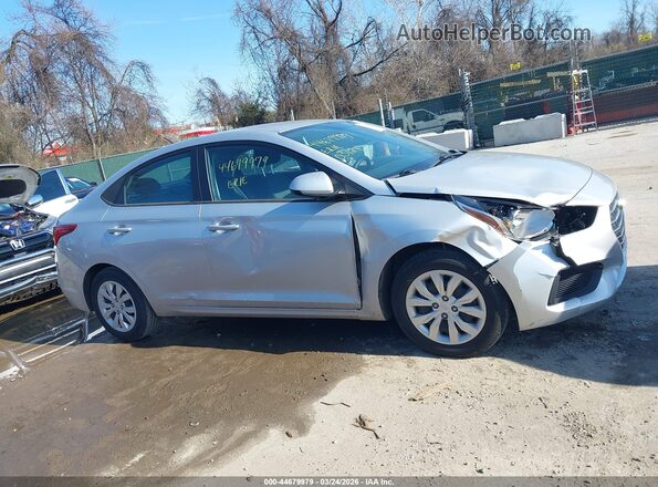 3KPC24A64ME143175 2021 HYUNDAI ACCENT Silver Вид задньої частини салону